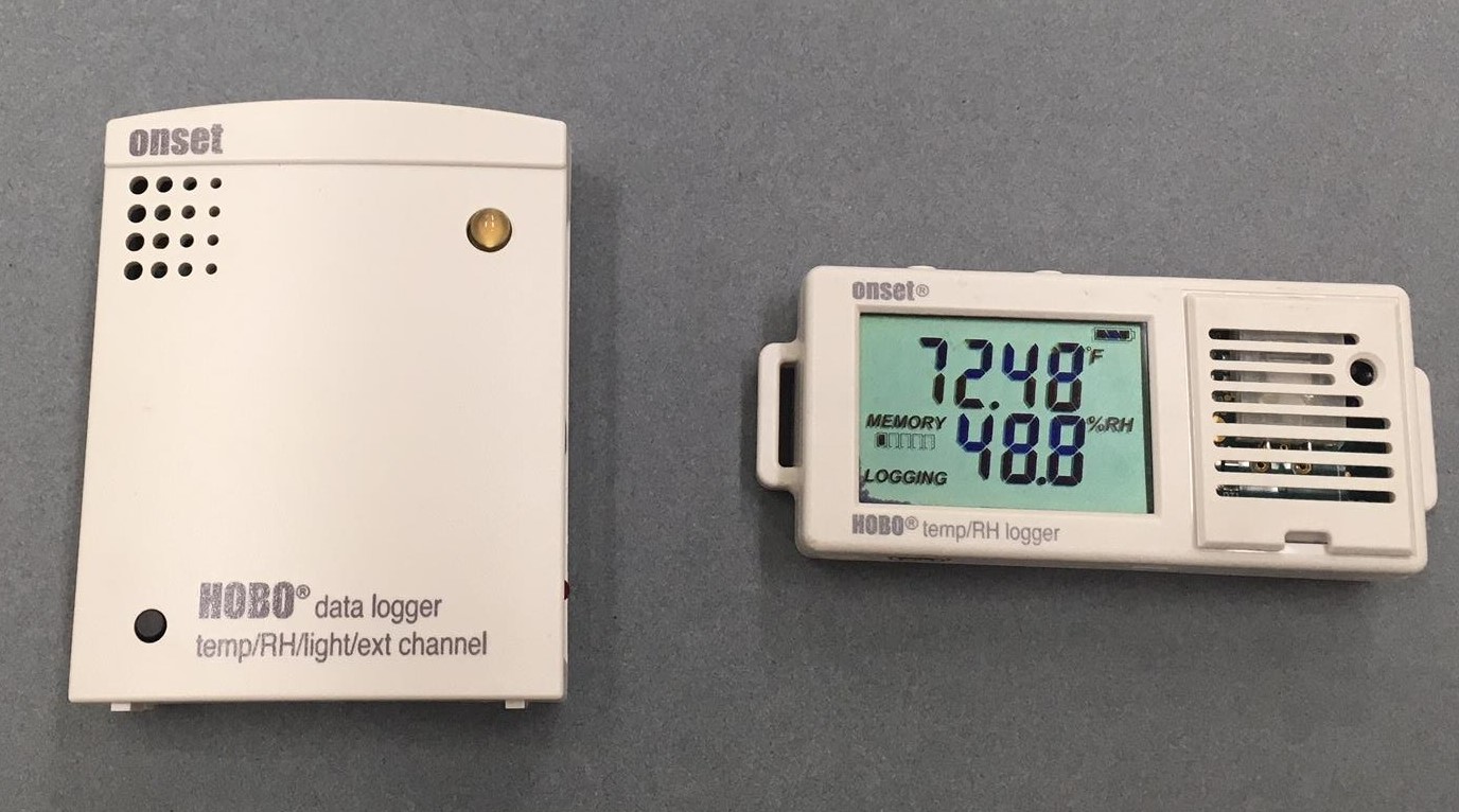 Environmental condition monitor devices