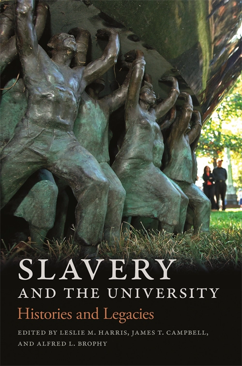 book cover of slavery and the university